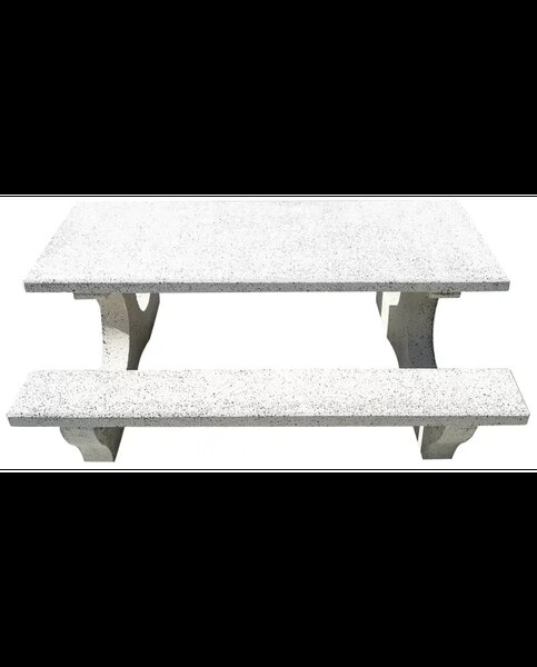 Set mese cu banci sau scaune din beton/ marmura